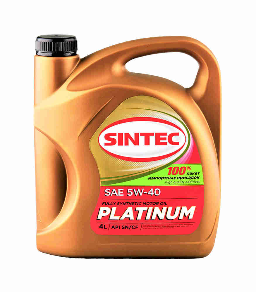Масло мот. SINTEC PLATINUM 7000 5W40 SN/CF синт 4л